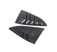 tuyda Car Side Shutter Cover Trim Sticker,Fit For CR-V, CRV 2017-2022 Vent Scoop ABS Carbon Fiber Accessories Auto Rear Louver Window Rear window grille decorative cover(Carbon)