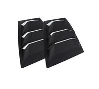 tuyda Car Side Shutter Cover Trim Sticker,Fit For Mazda, 3 Axela 2014-2018 Vent Scoop ABS Carbon Fiber Black Accessories Rear Louver Window Rear window grille decorative cover(Matte black)