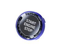 tuyda Car START Button,Fit For E60 E71 E83 E84 E90 1 3 5 Series X1 X3 X5 Z4 vehicle ignition button decorative cover(Blue)