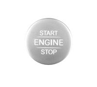 tuyda Car Start Stop Button Cover,Fit For mercedes benz, A Class W177 GLE W167 GLB Automotive Interior Accessories vehicle ignition button decorative cover(1pcs for silver)