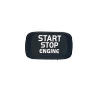 tuyda Car Start Stop Button Cover,Fit For Volvo, S60 V60 S60L V40 XC60 S80 S80 V50 V70 XC70 Switch Accessories vehicle ignition button decorative cover(Matte black)