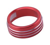 tuyda Front Audio AC Switch Button Knob Fit For Dodge, Durango 2014-2019 vehicle Adjustment Ring Cover