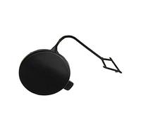 tuyda Front Bumper Tow Hook Trailer Eye Cover,Fit For VW,Fit For Golf, 7 MK7 2014-2017 Exterior Trim Cap ABS Car Tow Hook Shield(Black)