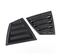 tuyda Rear Shutter Sticker Cover Trim,Fit For Subaru, WRX STi 2014-2021 Side Window Scoop Louver Rear window grille decorative cover(Carbon Style)