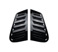 tuyda Rear Window Louver Shutter Cover Trim,Fit For Volkswagen,Fit For Golf,4 MK4 1997-2006 Side Air Vents Shutter Exterior Accessories Rear window grille decorative cover(Glossy Black)