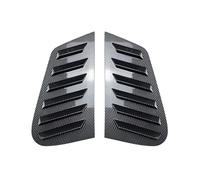 tuyda Rear Window Louver Shutter Cover Trim,Fit For Volkswagen,Fit For Golf,4 MK4 1997-2006 Side Air Vents Shutter Exterior Accessories Rear window grille decorative cover(Carbon Fiber Pattern)