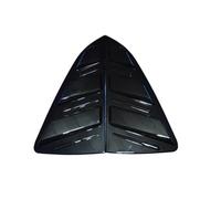 tuyda Rear Window Louver Shutter Side Vent Cover Trim,Fit For VW,Fit For Volkswagen,Fit For Polo 2019 2020 Rear window grille decorative cover(Glossy Black)