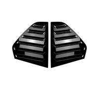 tuyda Rear Window Shutter Cover Trim,Fit For Volkswagen,Fit For VW,Fit For Golf 8 MK8 2020+ Window Louver Rear window grille decorative cover(Gloss Black)