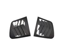 tuyda Shutter Cover Trim Sticker,Fit For KIA, Sportage KX5 2016-2019 Car Rear Louver Window Side Vent Rear window grille decorative cover(Carbon)