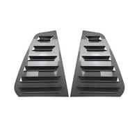 tuyda Shutter Louver Cover Trim,Fit For VW,Fit For Volkswagen,Fit For Golf 6 MK6 2008-2012 Rear window grille decorative cover(Carbon Fiber Black)
