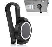 TUYOBG Detector Bracket Holder for Car Sun Visor - Heat-Resistant Plastic Visor Clip Mount, Secure and Sturdy Sun Visor Bracket for Radar Detector, Driving Assistant, Practical Car Accessory (Black)