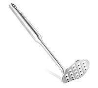 Small Potato Masher - Stainless Steel Mini Avocado Masher, Heavy Duty Tiny Masher for Avocado, Potatoes, Beans, Meat, Vegetables, Dishwasher Safe (Stainless Steel Mini Masher)