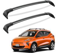 Tuyoung 220lb Roof Rack Cross Bars Chevy Bolt EUV Compatible 2017-2025 Bolt-EUV Heavy Duty Aluminum Cross Bars Roof Rails Cargo Carrier Roof Top Car Black Accessories