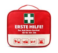 TUZELIYA Farewell Gift Colleagues - First Aid Bag for the Job - Colleague Job Change - New Job Gifts - Funny Office Bag for Colleagues, Farewell, Work, Boss (26 x 21 x 12 cm)