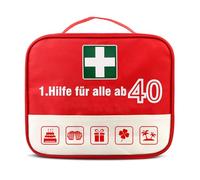 TUZELIYA Gift for 40th Birthday Man Woman - 1st Aid Bag for 40th Birthday - Funny Birthday Gift for Men Women - Packaging 40th Birthday Gift