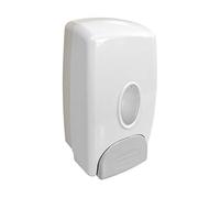 tuzhi Soap Dispensers 1000ml Soap Dispenser Wall Mounted Pressing Bottle Kitchen Bathroom Soap Dispenser for Liquid Containers Shampoo Gel Chamber Plastic White