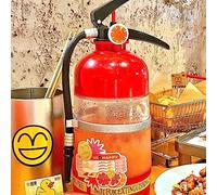 Tuzsocr 2L Beer Dispenser, Fire Extinguisher Shaped Beverage Dispenser, Whiskey Decanter Dispenser, for ale Beer & Scotch Bourbon Vodka Rum and Liquor Party Drink, Gifts for Boyfriend,Husband,Father
