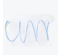 Tuzsocr Cat Tunnel Cat Toy with Ball, S Shape Interactive Pet Adventure Cat Tunnel Toy (S, Blue)