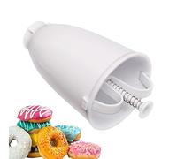 Tuzsocr Donut Cake Mould, Plastic Donut Cutters, Round Donut Maker Dispenser, Small Biscuit Cutter, Reusable Manual Donut Maker Batter Dispenser, DIY Doughnut Baking Tool, for Kitchen Bakery