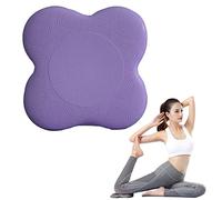 Tuzsocr Yoga Mat, Silicone Yoga Cushions, Wear-resistant, Non-Slip and Soft Yoga Mat to Protect Knees, Wrists and Elbows from Injuries (Purple)