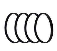 TUZUK GT2 Closed Loop Timing Belt Rubber 2GT 6mm 3D Printers Parts 616 mm Synchronous Belts Part - (4 Pc)