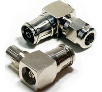 Tv Aerial Female Connector Right Angled 90 Degree Rf Coaxial Socket