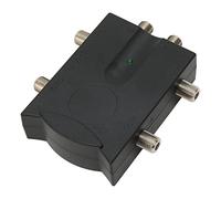 TV Amplifier Signal Booster, Multi Ports, No Loss with Equalizer, Prevents Pixelation, Enhances HDTV Reception for Antenna or Cable TV Use