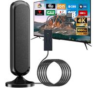 TV Antenna for Smart TV Indoor with Amplifier Signal Booster, 2026 Digital Antenna for Local Channels 600+ Miles Long Range, Support 8K 4K 1080P All TVs