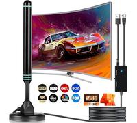 TV Antenna Indoor Antenna for Smart TV for Long Range Reception and All Smart TVs HD Digital Antenna with Amplifier Signal Booster for Local Channels Supports 4K 1080p-2025 Upgrade