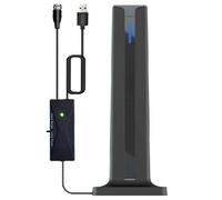 TV Antenna,Portable Digital Tv HD Antena Indoor HDTV/1080P/4K Long Range High-Gain HD Antenne Interieur for Smarts TV