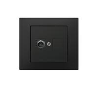 TV antenna socket single type ff without frame Vestra 3886-19