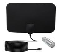TV Antennas, HD Digital Antenna for Smart TV Indoor, 360°Signal Reception-Digital tv Antenna Indoor for Local Channels-Support 4K 1080p for All Type of HDTV Digital TV's