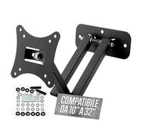 TV Arm Wall Mount for LCD Monitors LED Plasma from 10 to 32 Inches