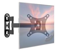 TV Articulating Wall Mount - Full Motion Swivel Tilt Extension Rotation Bracket | Space Saving Adjustable Monitor Arm For LED LCD TVs, Space Saver TV Holder, Heavy Duty Mounting Solution