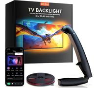 TV Backlight, 14.7ft Cuttable TV LED Lights That Change with TV for 55-65 Inch Screen and PC Monitor, TV Backlight with Sensor, Smart App Control, Game & Music Sync Color Changing Light