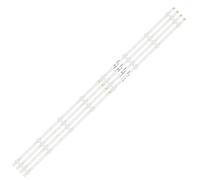 TV Backlight Strip 4PCS LED Backlight Strip For 43PUS6162/12 43PUS6503/62 43PUS6412/12 43PUS6262/12 LB43104 V0_02 03 LBM430M0801-BW-3