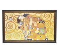 TV Bezel Compatible With Samsung The Frame TV, Suitable for Wall Mounted Televisions (Classic Aged Gold 70mm, 32 inch)