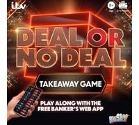 TV Board Games - Deal Or No Deal -The Game That Brings You The Full Deal Or No Deal Experience. With 22 ‘little Red’ Box Cards - Weight: 0.47kg (Approx.) - Dimensions: 20 X 20 X 7.5cm (Approx.)