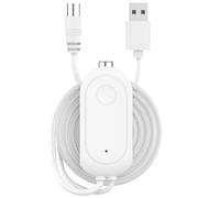 TV Booster Aerial Amplifier for Clear Reception, Compact Signal Booster with USB Power, Indoor Use, Easy Installation, 1m USB Cable + 0.3m TV Lead