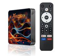 TV BOX Android 14.0,X14 PRO smart tv box 2GB RAM 16GB ROM RK3518 Quad-Core 64bit Cortex-A53 Mali 450 MP2 GPU Support 4K 3D 1080P 2.4/5.0GHz WIFI BT5.0 10/100M Ethernet DLNA HDMI2.0 USB3.0 H.265