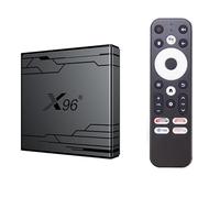 TV Box Android 14.0,X96 NEX S905Y5 BT5.0 Smart TV Box Set Top Box USB 2.0 Ultra HD 4K 6K HLG Mode HDR10+ Dual Band Wifi 2.4 5.8Ghz TV Box,4GB+32GB