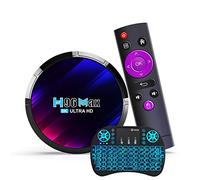 TV Box, H96 MAX Android 13.0 Smart Box 4GB RAM 64GB Emmc RK3528 Quad-Core 64Bit ARM Corter-A53 CPU Mali G31 MP2 GPU 8K Output BT5.0 2.4Ghz/5Ghz Wifi 100M LAN Enternet,4GB+64GB