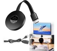 TV Box, Wireless Presentation Adapter for Meetings, HDMI Converter, allows screen mirroring to projectors/monitors, compatible with laptops and smartphones, plug and play.