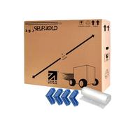 TV Boxes Kit for Moving House with Foam Corners & Bubble Wrap- Available Size 22 inch to 85 inch - Double Wall Solid Cardboard TV Box for Packing, Storing, Shipping | With Handles and Extra Strength