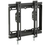 TV bracket Mount Ultra Slim Tilting Vertical Media Shelf Fixed Home Office VESA