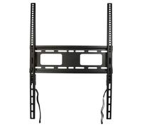 TV bracket Mount Ultra Slim Tilting Vertical Media Shelf Fixed Home Office VESA