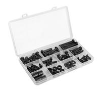 TV Bracket Screws, 68pcs TV Mounting Screw Kit with M4 M5 M6 M8, Universal Vesa Screws, Bolts, Spacers & Washers, Perfect for Most Television Up to 80 Inch