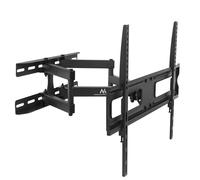 Maclean MC-762 LCD LED Plasma TV Bracket Double Arm Wall Mount 37-80 "Max. VESA 600x400 30kg 180 Degree Swivel Adjustable Wall Clearance