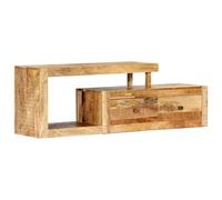TV Cabinet 120x30x40 cm Solid Mango Wood Berkfield Home Brown One Size