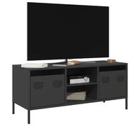 TV Cabinet Black 101.5x39x43.5 cm Cold-rolled Steel Berkfield Home Black One Size